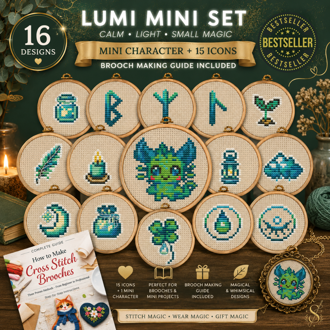 Lumi Mini Set cross stitch pattern bundle